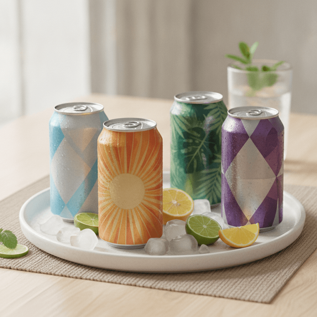 Assorted Soda Can